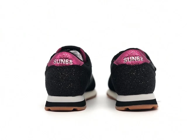 SUN68 Sneakers Girl's Stargirl Glitter nero fucsia - immagine 4