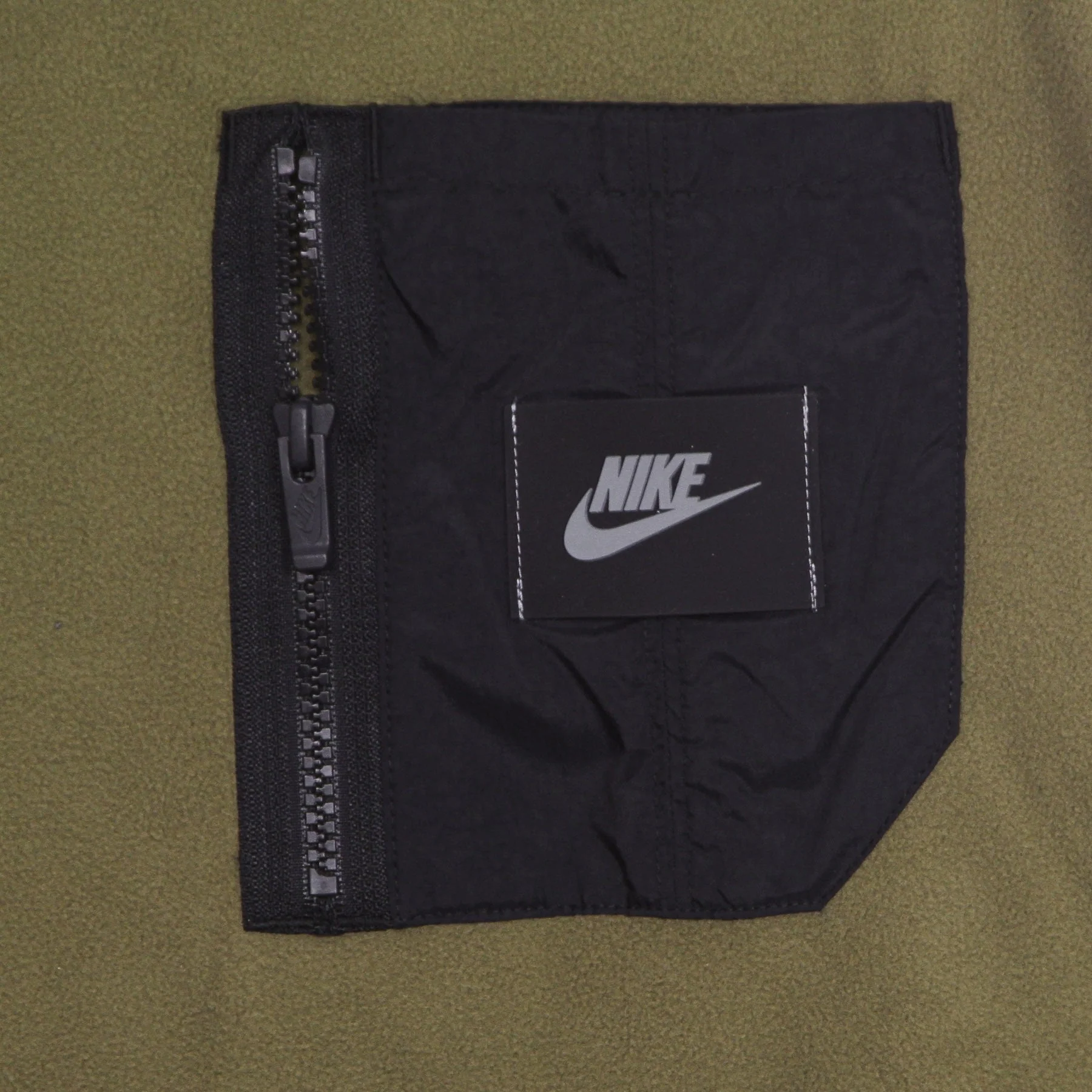Nike Felpa Girocollo Uomo Sportswear Spu Therma-fit Polar Fleece Crew Hazel Rush/black/black da uomo - immagine 4