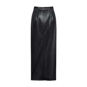 ANIYE BY Gonna longuette Carly Donna in ecopelle con spacco da donna