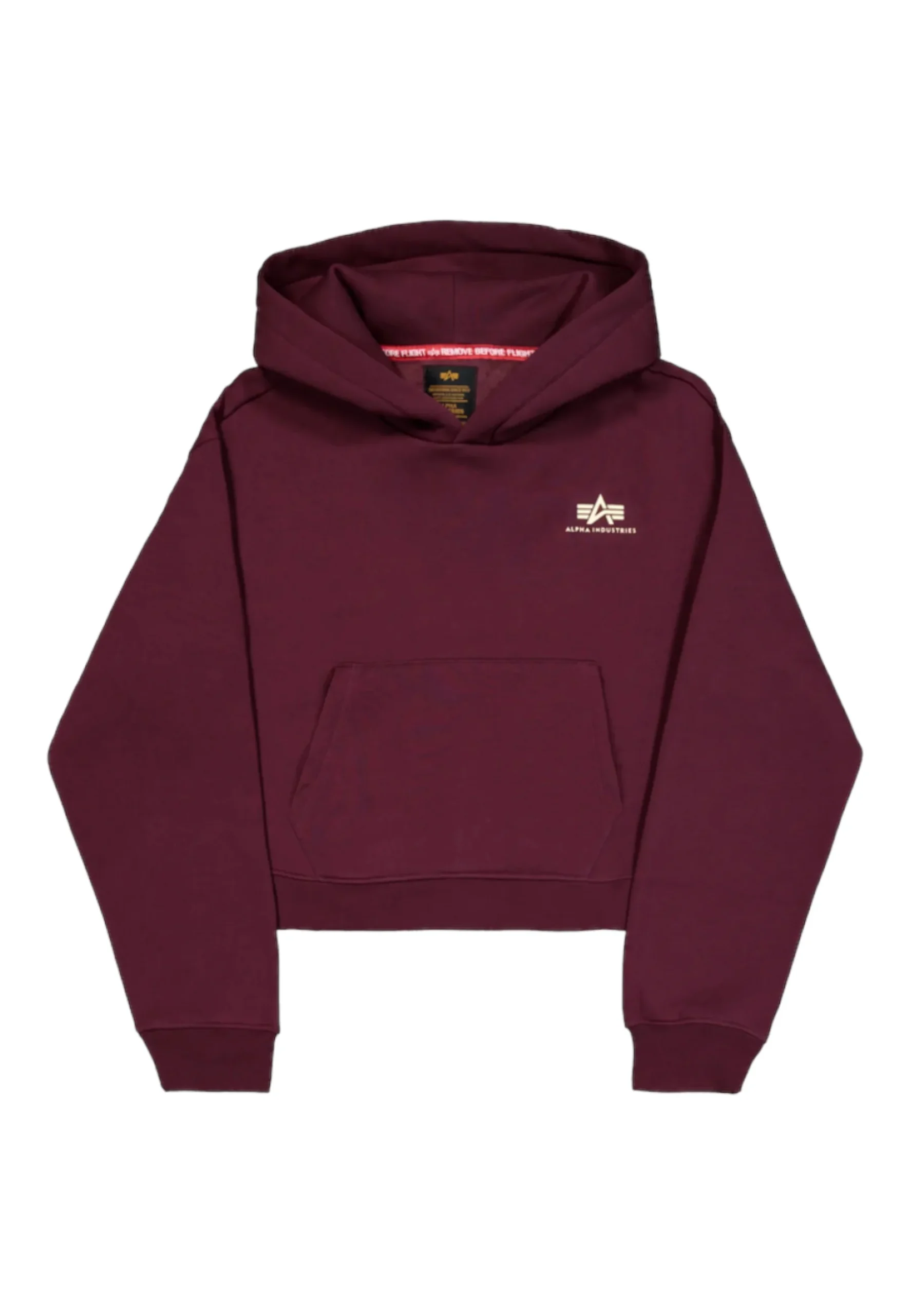 ALPHA INDUSTRIES Felpa con Cappuccio Donna Alpha Industries da donna - immagine 2