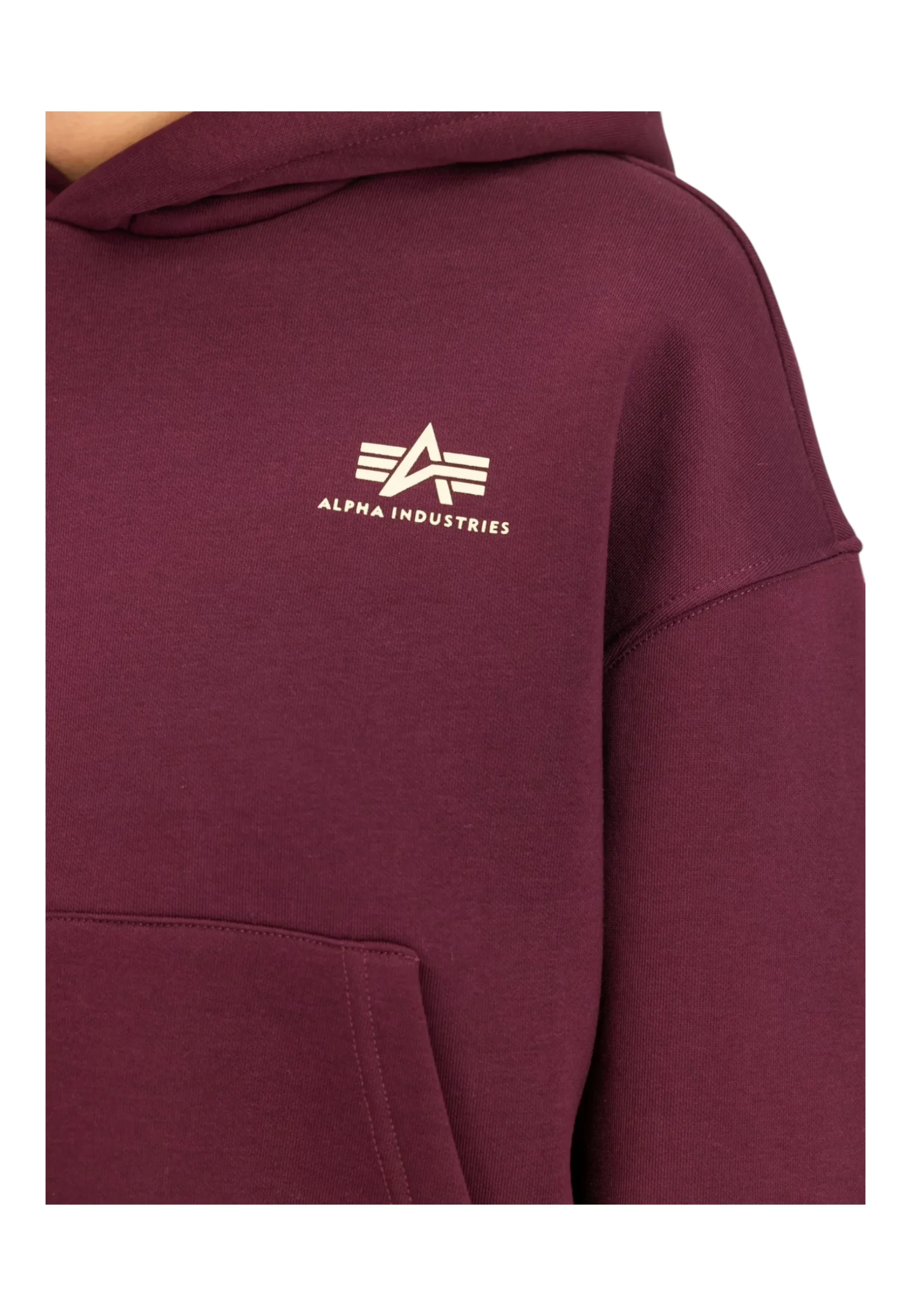 ALPHA INDUSTRIES Felpa con Cappuccio Donna Alpha Industries da donna - immagine 7