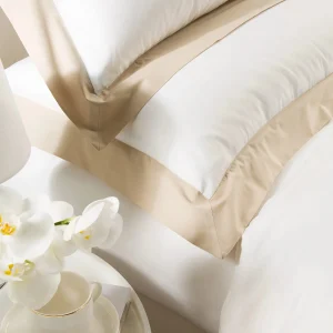 Copripiumino Sogni ! Caleffi Completo Matrimoniale in Percalle Bianco