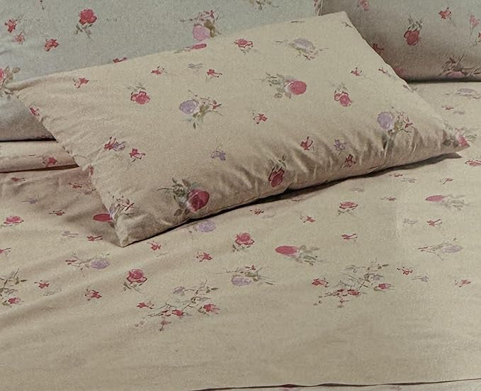 Lenzuola Flora ! Caleffi: Cotone Morbido, Design Floreale e Sogni di Primavera - immagine 5