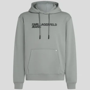 KARL LAGERFELD JEANS felpa uomo grigio da uomo