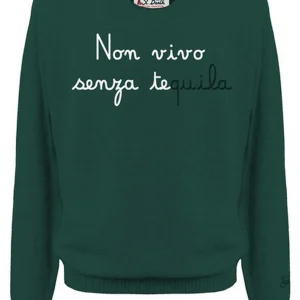 MC2 SAINT BARTH felpe senza cappuccio uomo mc2 saint barth - heron senza tequila 51 emb - verde da uomo