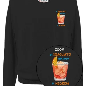 MC2 SAINT BARTH felpe senza cappuccio uomo mc2 saint barth - heron light embry ho sbagliato 00 - nero da uomo