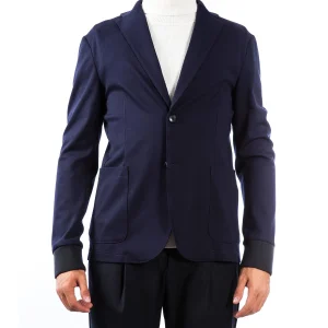 ALESSANDRO DELL ACQUA Alessandro Dell Acqua - Giacca In Felpa Con Polsini AD2158J/T8275E 50 B da uomo