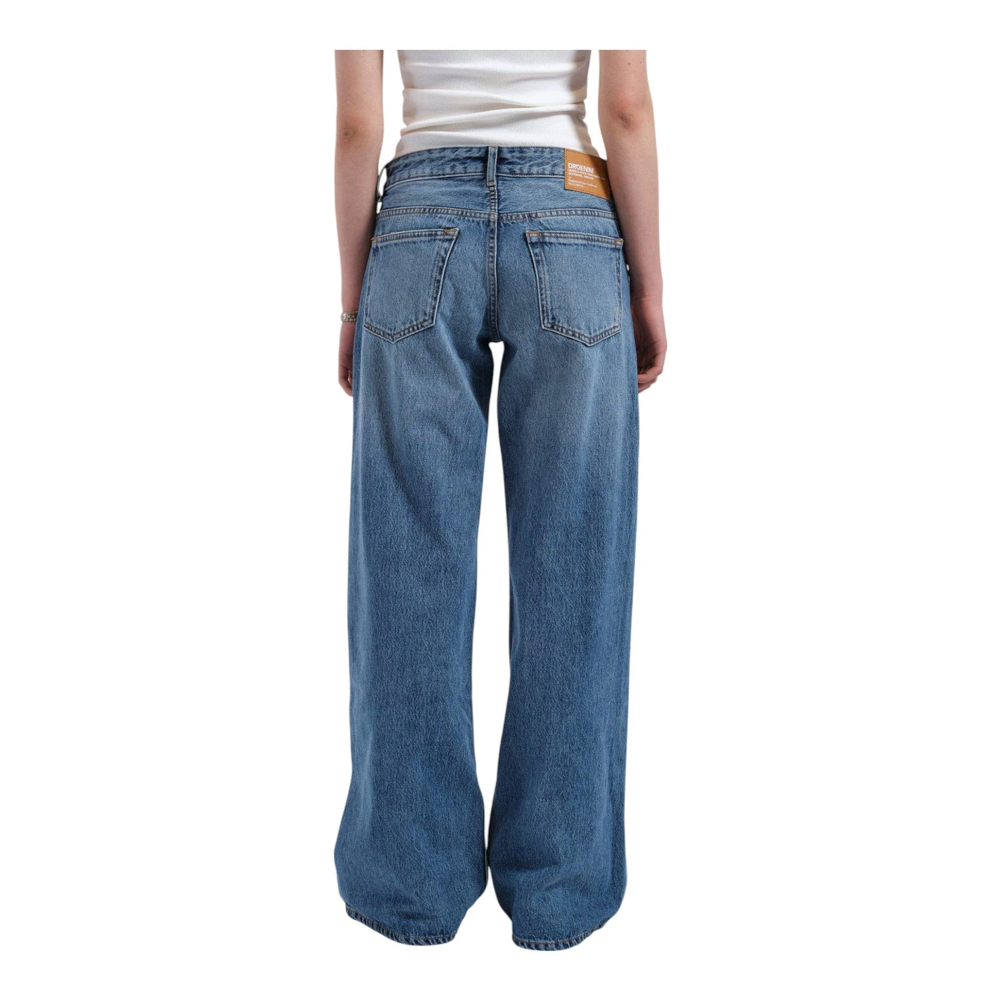 DRDENIM jeans dr denim rhue - stream sky fade da donna - immagine 4