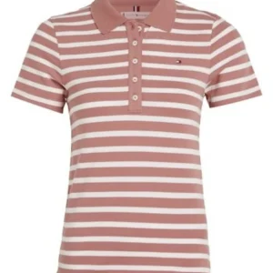 Tommy Hilfiger POLO 1985 SLIM POLO STRIPE da donna