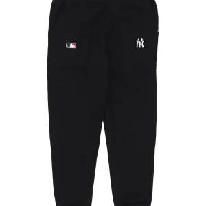 47 BRAND Pantalone Tuta Leggero Uomo Mlb Base Runner Emb Helix Pants Neyyan Jet Black da uomo