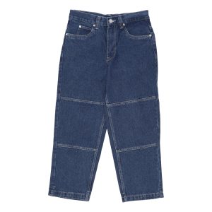 SANTA CRUZ Jeans Uomo Classic Label Panel Jeans Classic Blue/white da uomo